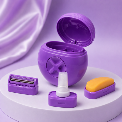 Velvex Maquinilla de Afeitar Portátil 3en1