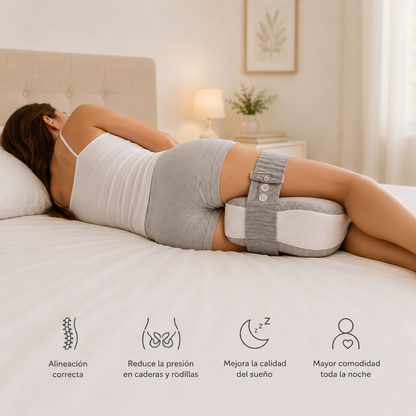 Almohada Ortopédica para Piernas — Alivio de Cadera