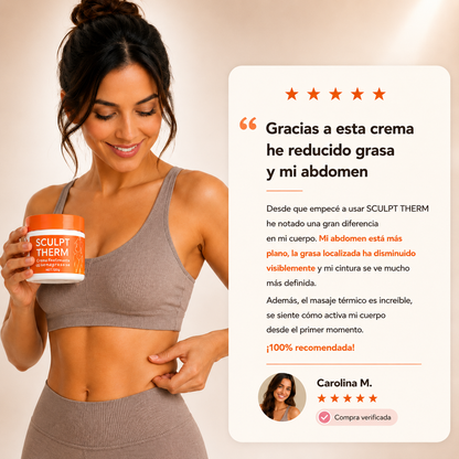 Sculpt Therm – Crema Reductora de Masaje Térmico