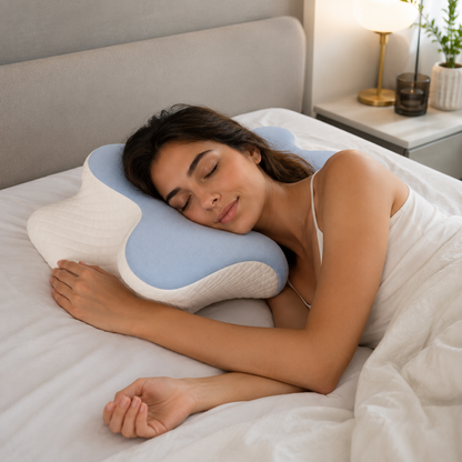 Almohada Cervical Ergonómica| Descanso Premium